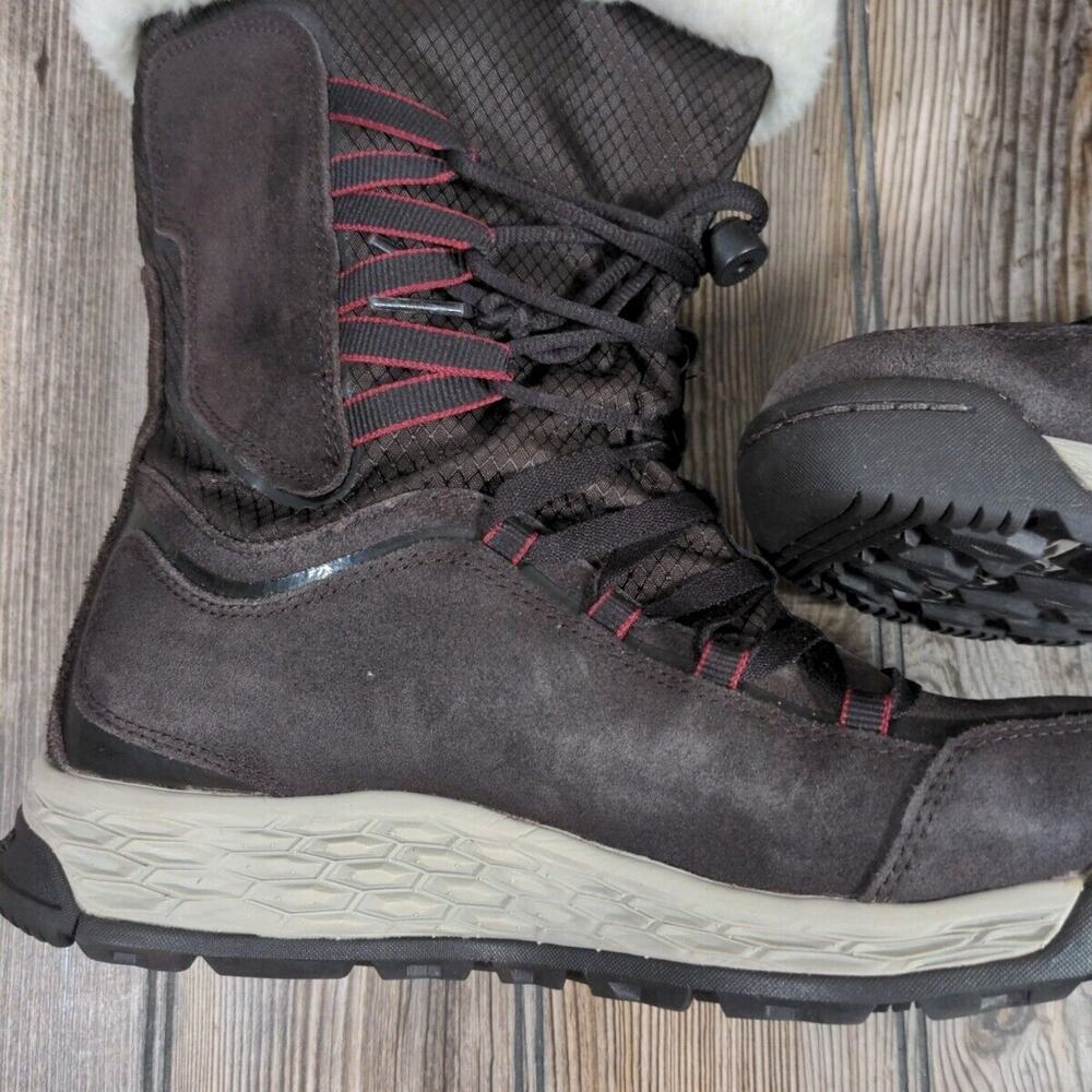 New Balance Heat Fresh Foam 1000 Women Walking Boot Fur Lined Size 8 Winter Snow - Picture 9 of 10